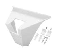 Porta a parete del router stabile staffa a montaggio a parete ABS per router a maglie V2 Kit di gestione del cavo di risparmio spaziale bianco con viti e base anti -slittamento