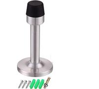 Porta a pavimento magnetica silenziosa Fermaporta autoadesivo da parete in acciaio inox cromato argento, confezione da 4