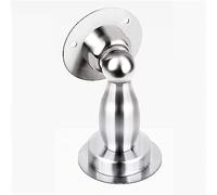 Porta a pavimento magnetica silenziosa Nastro adesivo magnetico fermaporta for pavimento e battiscopa, senza foratura, in acciaio inox, un colore