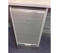 Porta a persiana pieghevole per cabina da cucina, dimensioni personalizzate (45 x 50 cm), porta scorrevole salvaspazio per cassettiere, porta scorrevole versatile per armadi