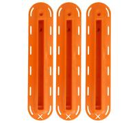 Porta a pinna a pinna a coda a coda singola a surf longboard universale per accessori da surfing per gli accessori da surf (Arancia)