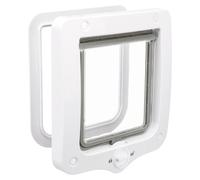 TRIXIE PORTA BASCULANTE 2 FUNZIONI 20 x 22 CM. BIANCA