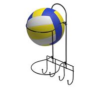 Porta a sfera a parete, display del portafongaball - Porta da basket a parete a a da esposizione,Organizzatore di attrezzature sportive spaziali NO Scaffali di stoccaggio per il calcio
