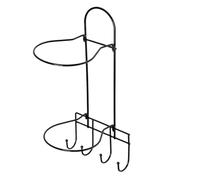 Porta a sfera a parete, display del portafongaball | Porta da basket montato a parete a a sfera da 2 strati,Scaffi di stoccaggio spaziale nessun organizzatore di attrezzature sportive per il ca