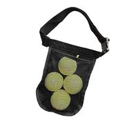 Porta a sfera da tennis - Pontino in vita a sfera, busta da collezione - sacchetto di stoccaggio -ra leggera fatta di materiale in rete traspirante | Comodo con cintura regolabile | per t