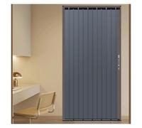 Porta a soffietto a fisarmonica con serratura e chiave, resistente, per uso domestico e commerciale