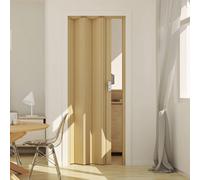 Porta a Soffietto da Interno 88,5x214 cm in PVC Florance Cedro