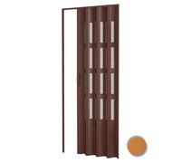 PORTA A SOFFIETTO DA INTERNO CON VETRO CON MANIGLIA MAGNETE 82x220 DOUGLAS