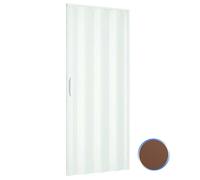 PORTA A SOFFIETTO DA INTERNO CUCINA CON MANIGLIA MAGNETE 82x220 NOCE