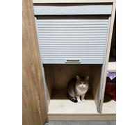 Porta a Soffietto da Interno Porta per Armadio Pieghevole con Set di Rotaia e Ferramenta, Porte per Pensile Multifold per Camera da Letto Dispensa Credenza, Pannello a Tamburo(75x130cm/30x51in)