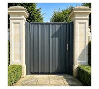 porta a soffietto da interno Porta Pieghevole In Alluminio per Patio, Cancello di Sicurezza Scorrevole A Soffietto Impermeabile, Barriera Retrattile Salvaspazio(Right Fold-Outside Mount,130x200cm)