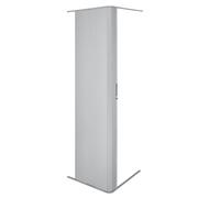 Porta a Soffietto Doccia Grigio 200x60cm Campervan Motorhome Kit Impermeabile