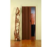 PORTA A SOFFIETTO MONICA CM 83X214 NOCE FORTE PZ 1,0