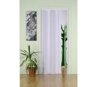 Porta a soffietto monica 83x214 cm bianco
