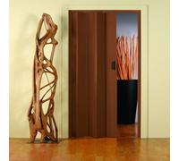 PORTA A SOFFIETTO MONICA CM 83X214 NOCE FORTE PZ 1,0