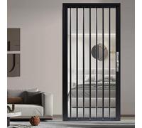 Porta a soffietto oscurante, Divisorio for stanza con porta pieghevole a fisarmonica, dimensioni multiple(30x40in(76x101cm))