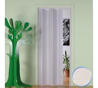 27312 - PORTA A SOFFIETTO IN PVC colore pino 83x214 cm. "MAYA pino"