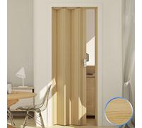 PORTA PORTE PVC SOFFIETTO BIANCO PIEGHEVOLE LISTELLI GIUNTO RIGIDO SCOMPARSA