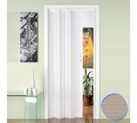 PORTA A SOFFIETTO RIDUCIBILE REGOLABILE CON SERRATURA PVC PORTA PER CASA