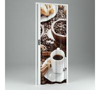 PORTA A SOFFIETTO STAMPA DIGITALE MADE IN ITALY BAR NEGOZI CASA PVC