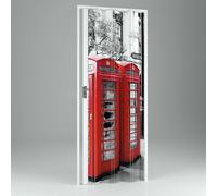 PORTE PORTA A SOFFIETTO SCORREVOLE IN PVC DA INTERNO RIDUCIBILE BAR CASA NEGOZI