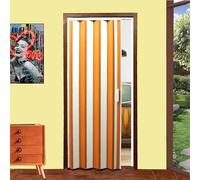 PORTA A SOFFIETTO SU MISURA in pvc di vari colori Pannelli disponibili in altezza 220 cm PREZZO DI PARTENZA x misure da0 a 95 x 220 compresi accessori istruzioni video Mod Vintage (1- Avorio Douglas)