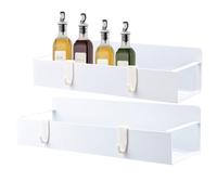 Porta A Tazza A Magnete - Organizzatore Di Tazze | Per | Porta Magnetica Per Lato Del Frigorifero Con 4 Ganci | 2 Set Per Tazze Di Deposito Su Microonde, Parete O Sala Da Pranzo