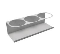 Porta A Tazza Magnetica - Giaccia Laterale Del Frigorifero | Titolare Della Bevanda Domestica | Pianto Organizzatore Di Bottiglie Da Cucina A 3 Slot Con Macchina Da Cucina | Scaffale Organizzativo