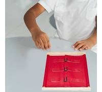 Porta abiti Montessori, strumento di formazione giocattolo, apprendimento