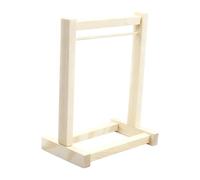 Porta Abiti per Bambole in Legno, Porta Abiti per Bambole, Doccia per Bambini, Espositore Portaoggetti, S