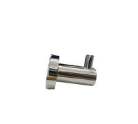Porta Accappatoio Acciaio Inox Lucido, 1 Pezzo A Confezione, Gancio Appendi Accappatoio Bagno, Gancio Da Parete, Attaccapanni, Viti Incluse, 4x5,5x4 cm