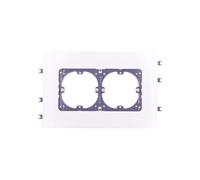 Porta accessori 2x fi60 copertura 130mm 010924 canali DLP-N