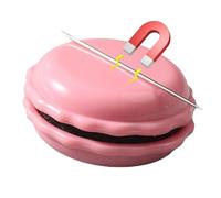 Porta Ad Ago Magnetico - Strumento A Punto Croce in Stile Macaron | Nozioni di Cucitura 'organizzatore di Ricami, Forniture Artigianali in Tessuto per Trapuntatura, Maglieria E Sarta