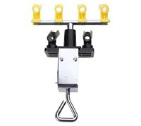 Porta Aerografo A Rotazione A 360 ° Kit Supporto Per Stazione In Stile Morsetto 4+2 Tabletop Pistola A Spruzzo A Montaggio La Stazione Da Banco T