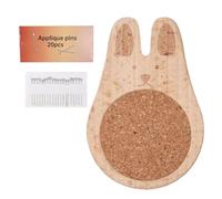 Porta aghi da cucito - grazioso porta aghi da cucito in legno - per lavoro a maglia per casa, letto, lavoro, rammendo, ricamo, cucito, cucito e realizzazione di abbigliamento