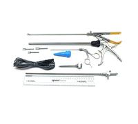 Porta aghi per laparoscopia, applicatore a clip, chiusura porta Inst Set 6 MF...