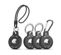 PORTA AIR TAG INF in silicone - Compatibile con Apple AirTag, Nero, Protezione antiurto