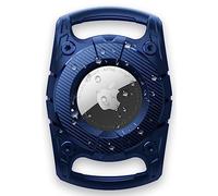 Porta Airtag Impermeabile, Airtags Portachiavi Custodia Airtag con Portachiavi Anti-perso Hard TPU Protezione Completa porta airtag per Chiave, Zaino, Bagagli, Gatto, Cane Gps Tracker