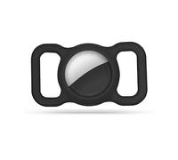 Porta AirTag TECHPROTECT Liscio - silicone, protezione contro graffi e urti, Nero