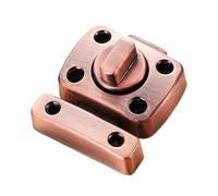 Porta Antifurto Girevole Sinistra E Destra In Lega Di Zinco Con Chiusura A Catenaccio Universale Porta Del Balcone Porta Scorrevole Ad Angolo Retto Facile Per Uso Domestico Commerciale(Red)