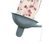 Porta - Antigoccia Con Cannuccia In Silicone Riutilizzabile - Porta Su Stecco | Per Bambini Ragazzi Ragazze Adulti, Casa Scuola Viaggio Spiaggia Vacanza Picnic All'Aperto Riunione Familiare