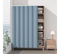 Porta antipolvere per scarpiere e mensole, elegante copertura antipolvere con guida per la privacy, facile installazione per una nizzazione e una protezione eleganti.