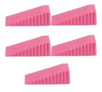 Porta antiscivolo Cunei fermaporta multicolore 1-5 pezzi(Roze,One Size)