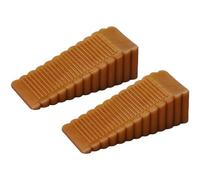 Porta antiscivolo Fermaporta a cuneo, confezione da 2, multicolore, 9,5x4x2,7 cm(Bruin)