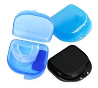 Porta Apparecchio Denti,2PCS Scatola Dentiera,Scatola Apparecchio Denti,Scatolina per Dentiera,Scatola Porta Dentiera,Scatola di Ritegno Custodie Ortodontiche,Paradenti e Conservazione di Protesi