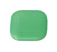 Porta Apparecchio Denti 50 pezzi di scatola for protesi dentali, contenitore for paradenti, trasparente for denti, finti(50pcs Green)