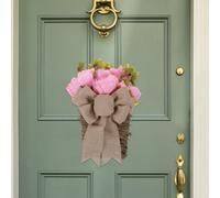 Porta artificiale del cesto di fiore di peonia anteriore porta artificiale