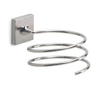 Gedy Supporto Fuji Asciugacapelli, Cromall, Spazzolato, 10,4x13,8x8,1cm