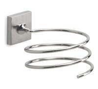 Gedy Supporto Fuji Asciugacapelli, Cromall, Spazzolato, 10,4x13,8x8,1cm