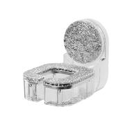 Porta-asciugacapelli, Supporto a parete, Organizzatore a rotante, Portaoggetti pigro, Affidabile utilità per la toilette, Accessorio da bagno premium, Attrezzatura domestica quotidiana per la